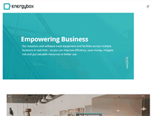 Tablet Screenshot of energybox.com